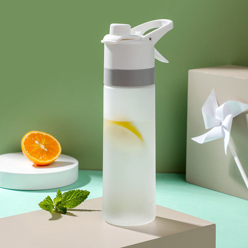 Large Capacity Spray Water Bottle for Sports Fitness and Travel