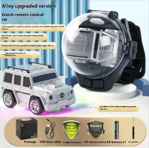 MiniDrive Remote Control Car – Electric Mini Car with Watch Control