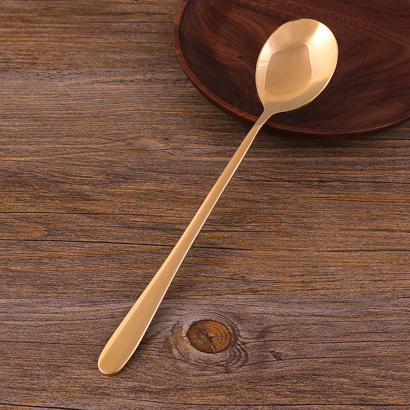Pure Copper Spoon Supplement Copper Tableware Eating Spoon