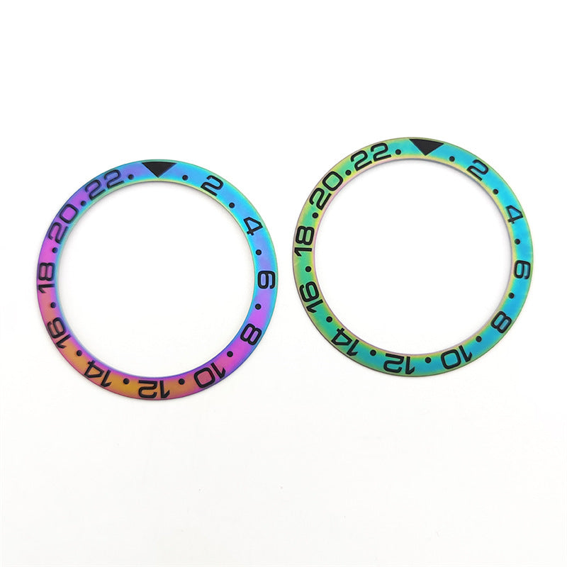 Colored Watch Accessory Ceramic Bezel Outer Ring Of The Case