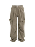 Men's Wide Leg Cargo Pants