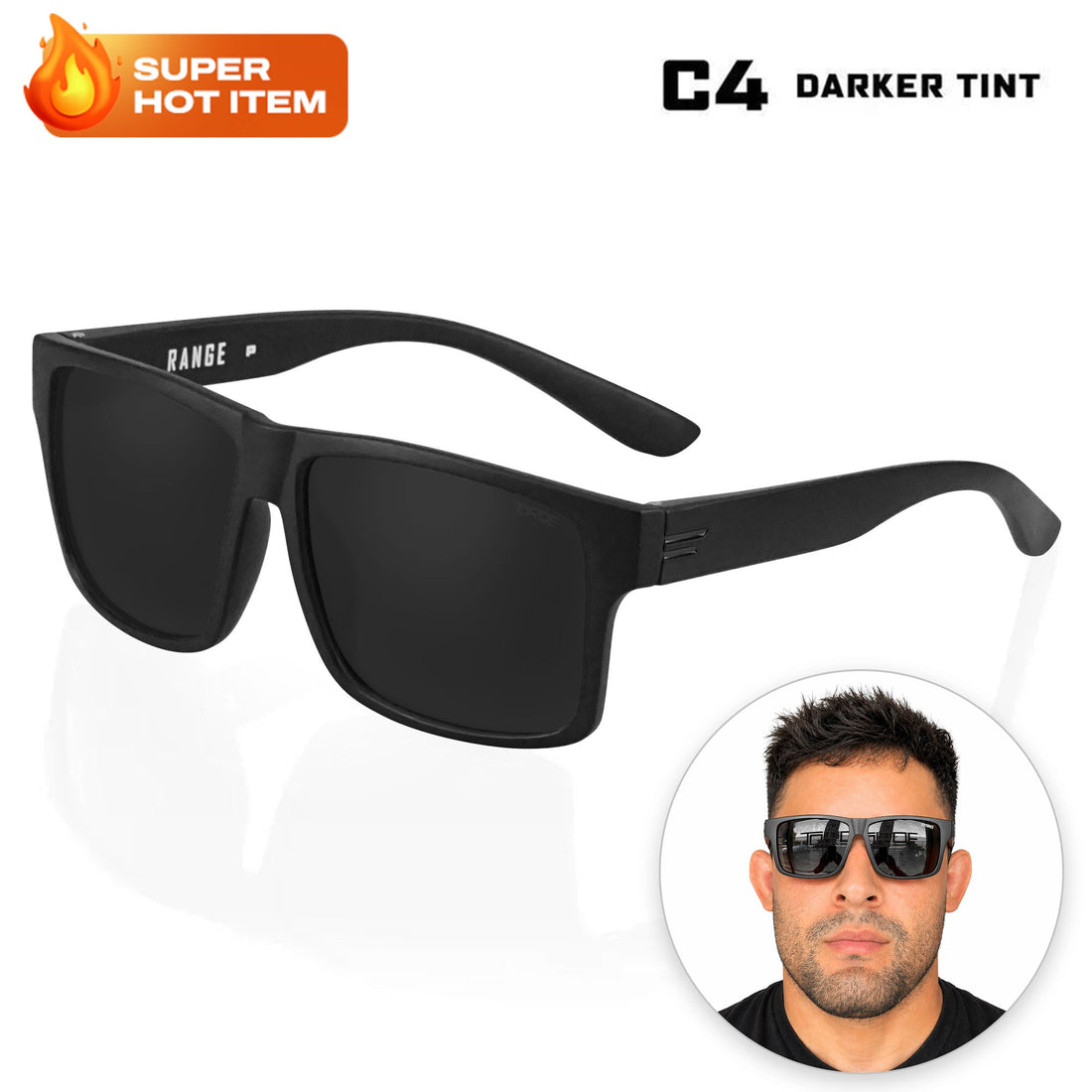 Range Polarized Sunglasses with UV400 Protection