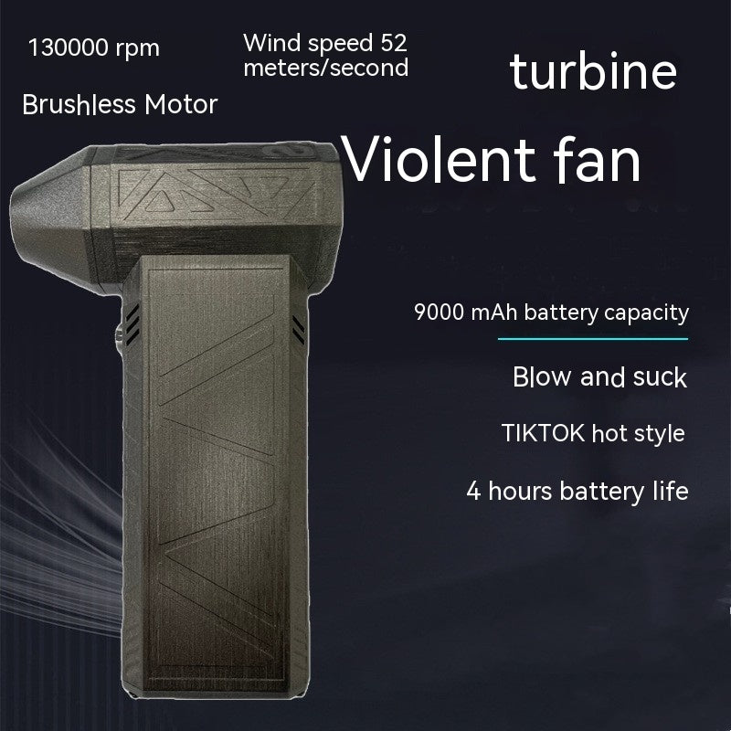 High Power Cordless Jet Fan 100,000RPM Brushless Air Duster Blower