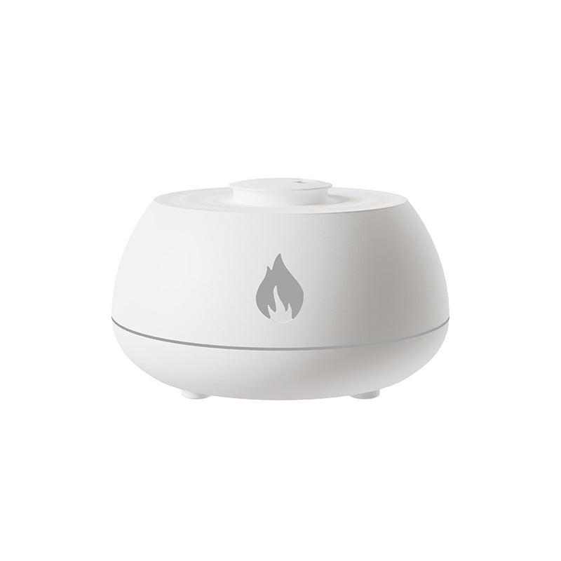 Modern Flame Humidifier & Essential Oil Diffuser with 7 Colors