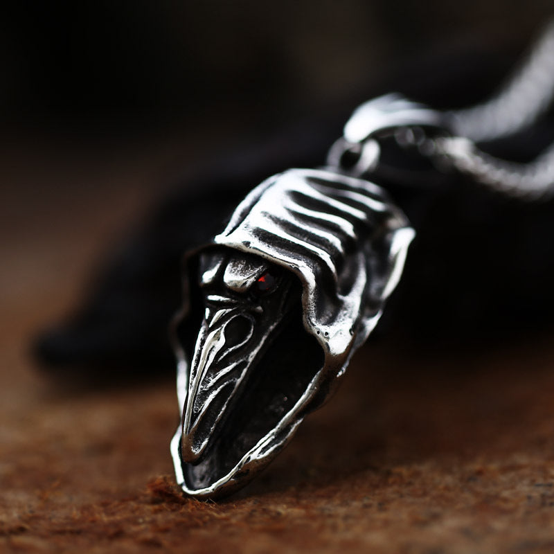 Stainless Steel Personalized Bird-Beak Doctor Pendant