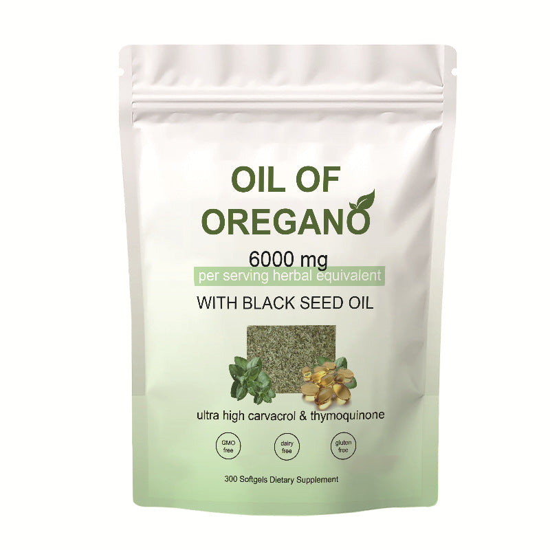 Oregano Oil 300 Softgels Health Supplement