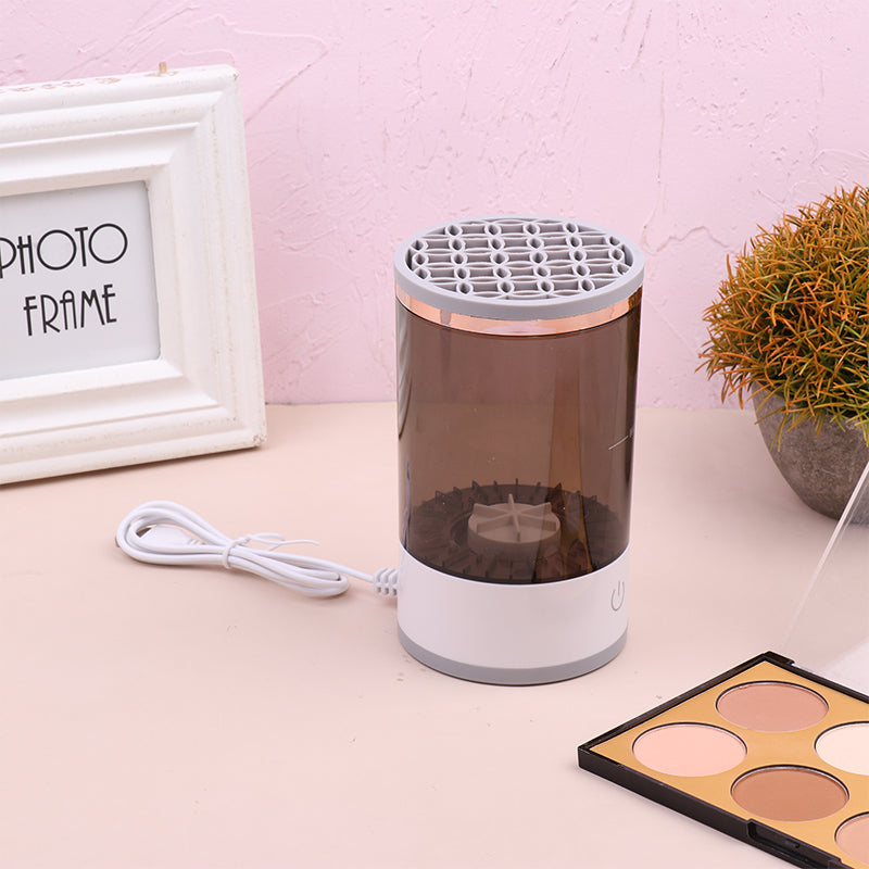 Portable Electric Makeup Brush Cleaner Machine - USB Rechargeable