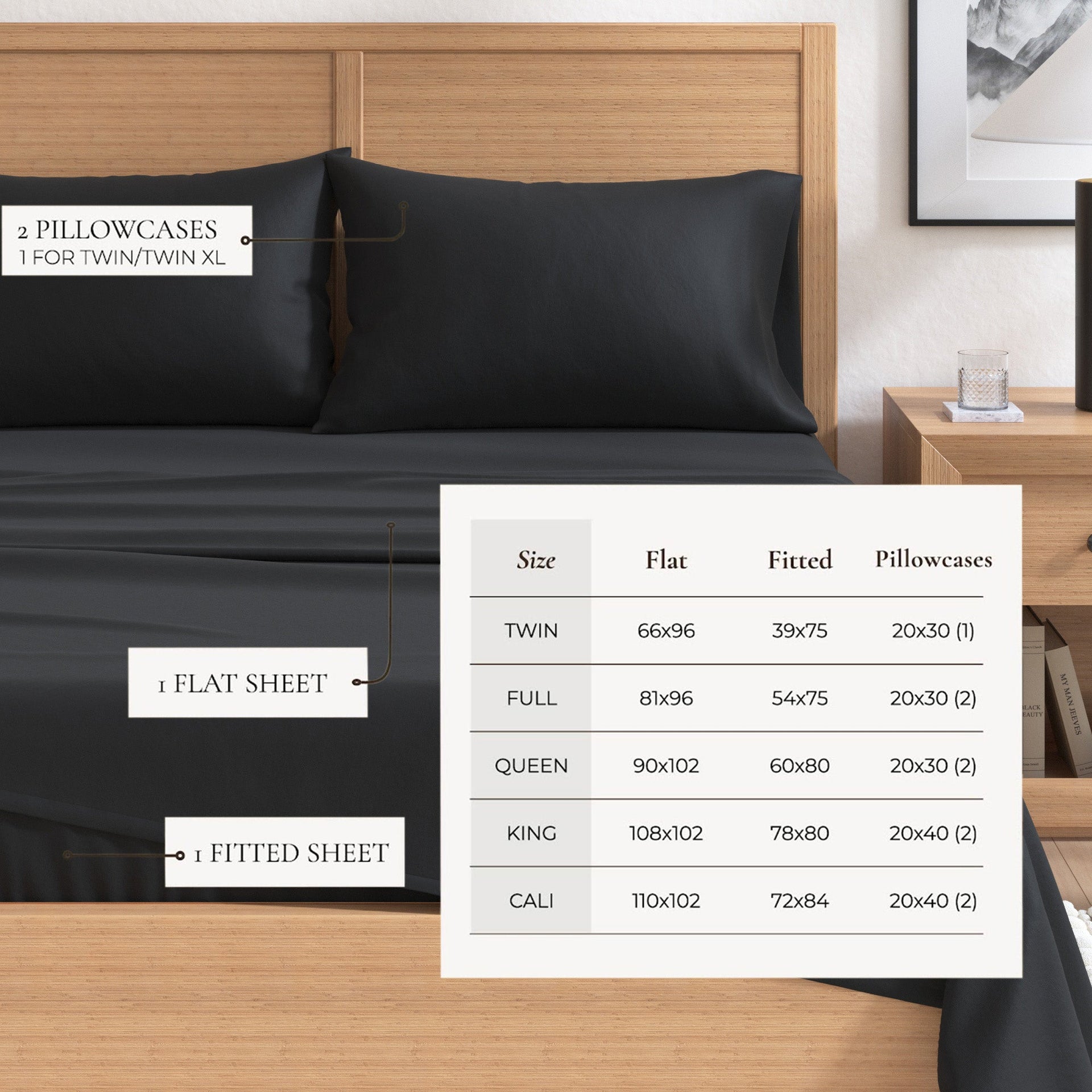 Cotton Solid Flannel Sheet - Nordic Collection