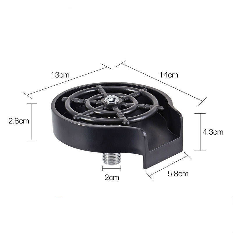 Automatic High-Pressure Sink Cup Washer for Coffee Pitchers