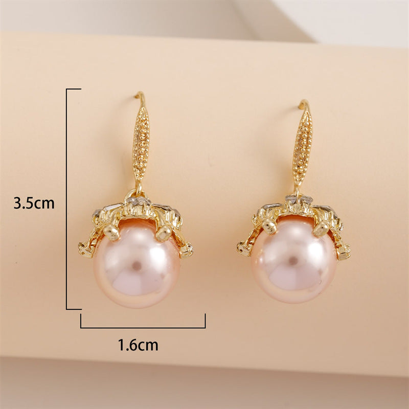 Niche Vintage French-style Drop Earrings Chic And Stylish Ear Hooks