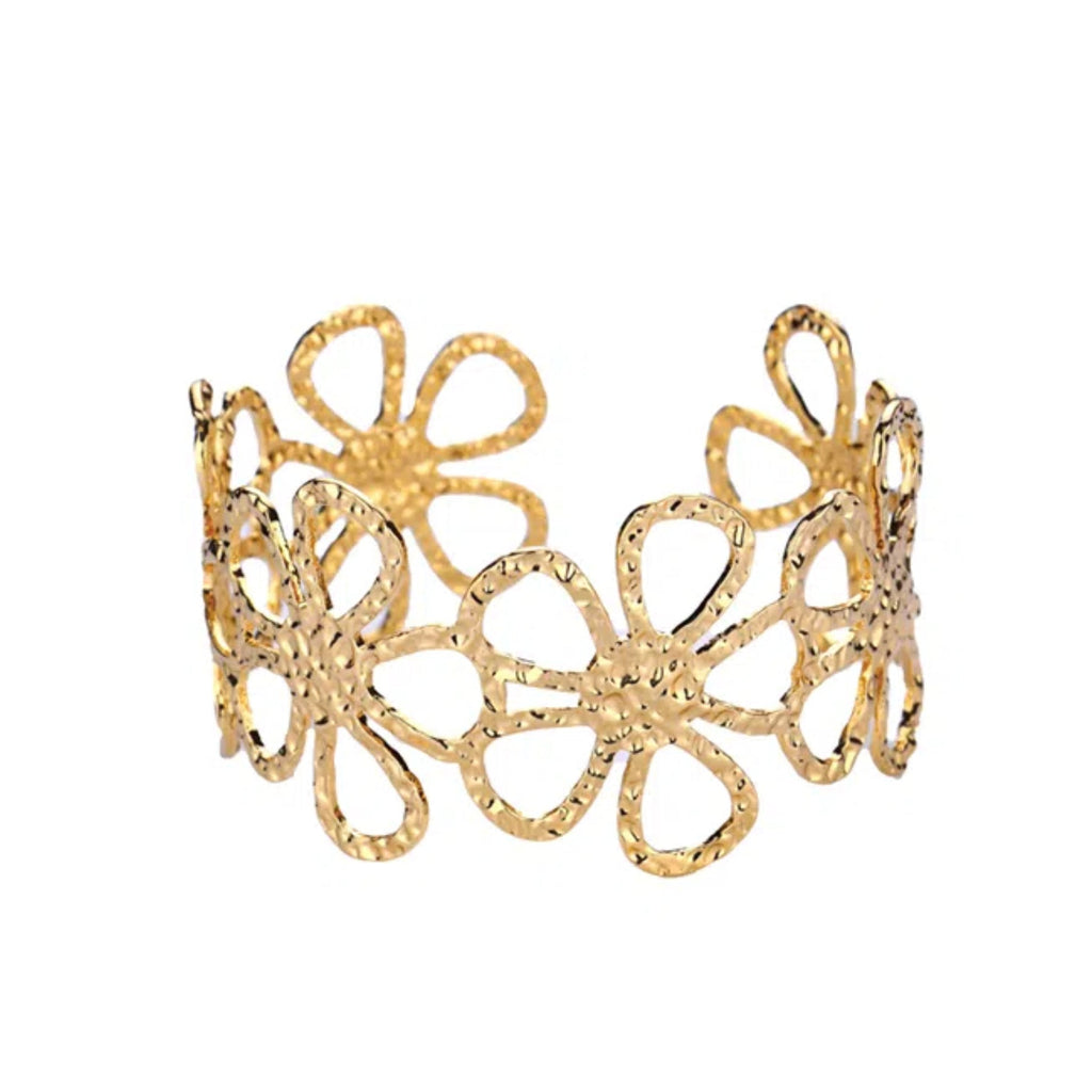 Womens Luxury High-end C-shaped Geometric Open Bangle