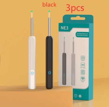 Wireless Ear Otoscope with Camera - HD Ear Wax Removal Tool Kit
