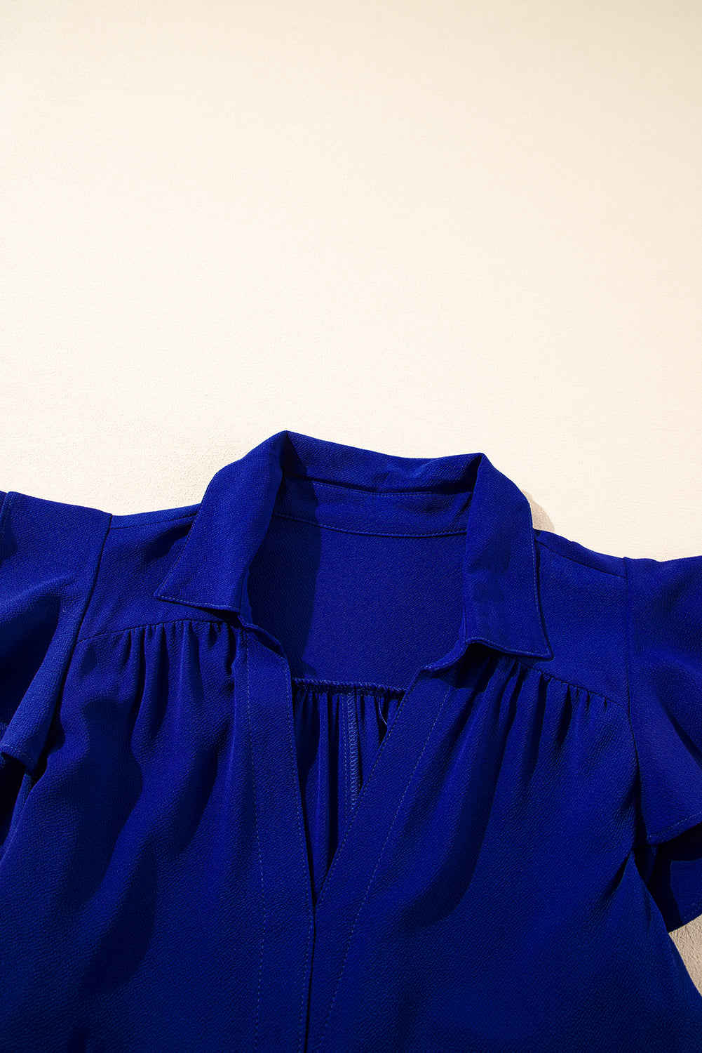 Zelda Collared Tiered Midi Dress - Sophisticated Button-Up Style