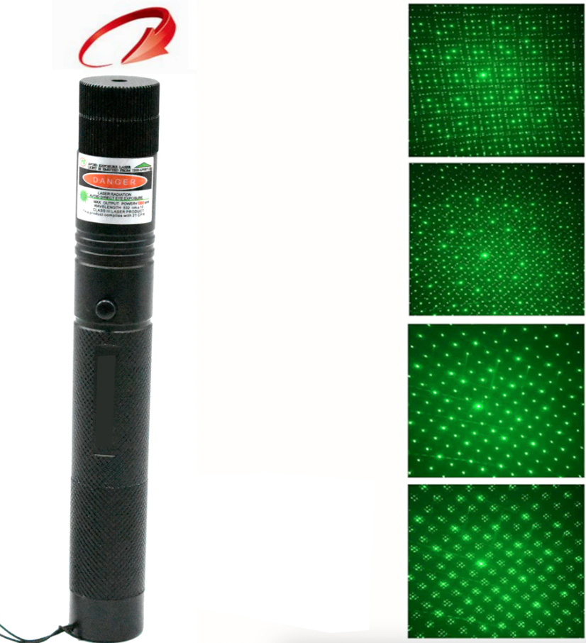 High-Visibility Green Laser Pointer Pen for Educational Astronomy