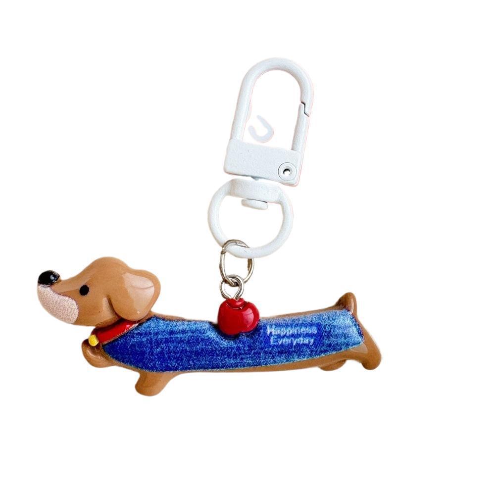 Dachshund Keychain Hair Accessory Part