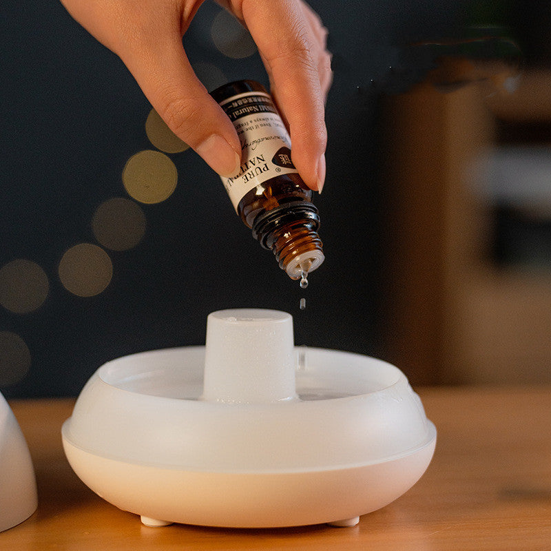 Modern Flame Humidifier & Essential Oil Diffuser with 7 Colors