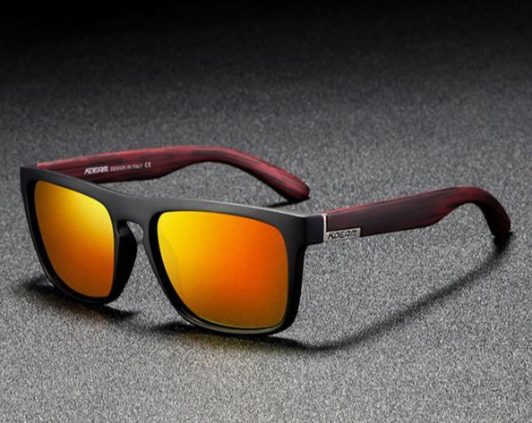 Square Mirror Polarized Sport Sunglasses UV400 Ultralight