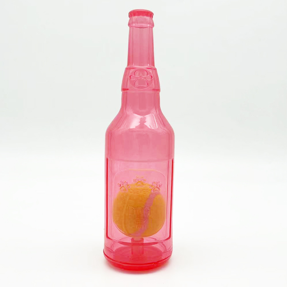 Pet TPR Tennis Bottle Toy