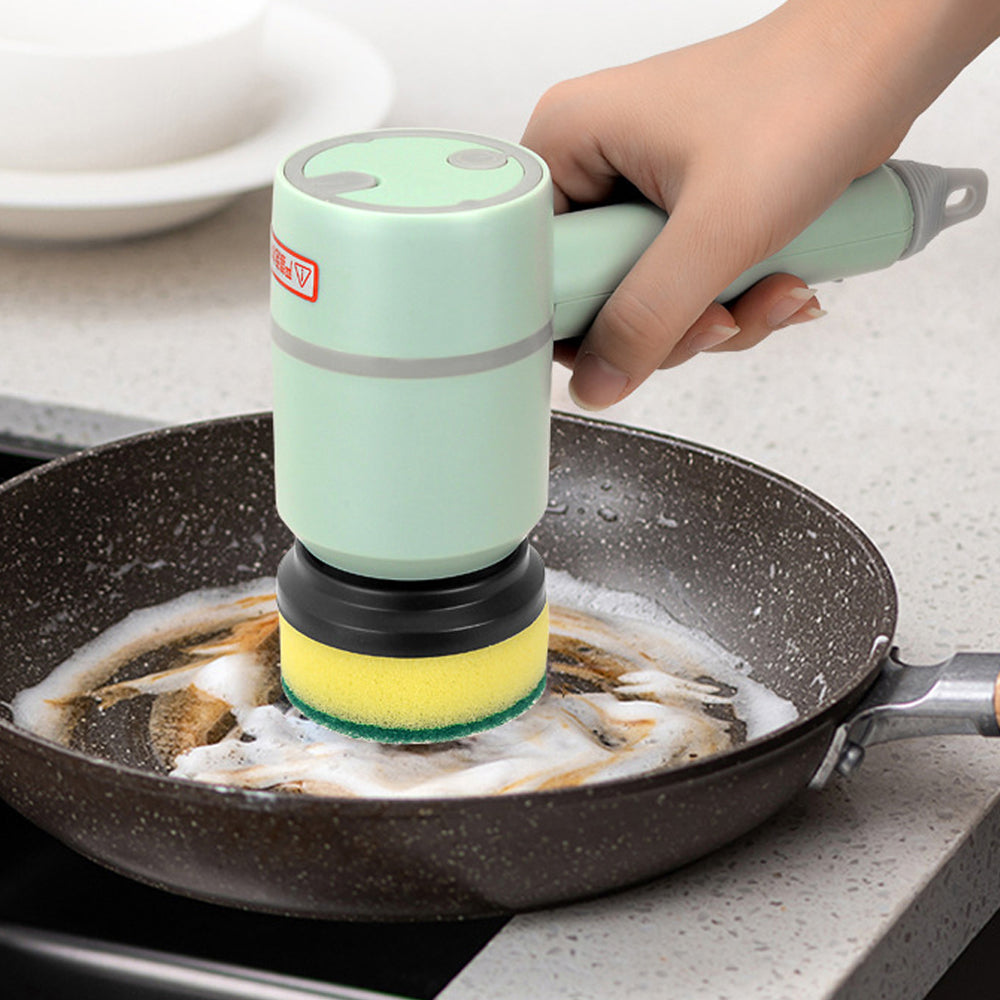 Electric Cleaning Brush Cordless Rechargeable Kitchen Power Scrubber