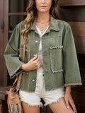 Distressed Denim Jacket