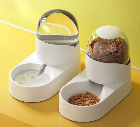 Pet Feeder & Water Dispenser Kit (2 Pieces)