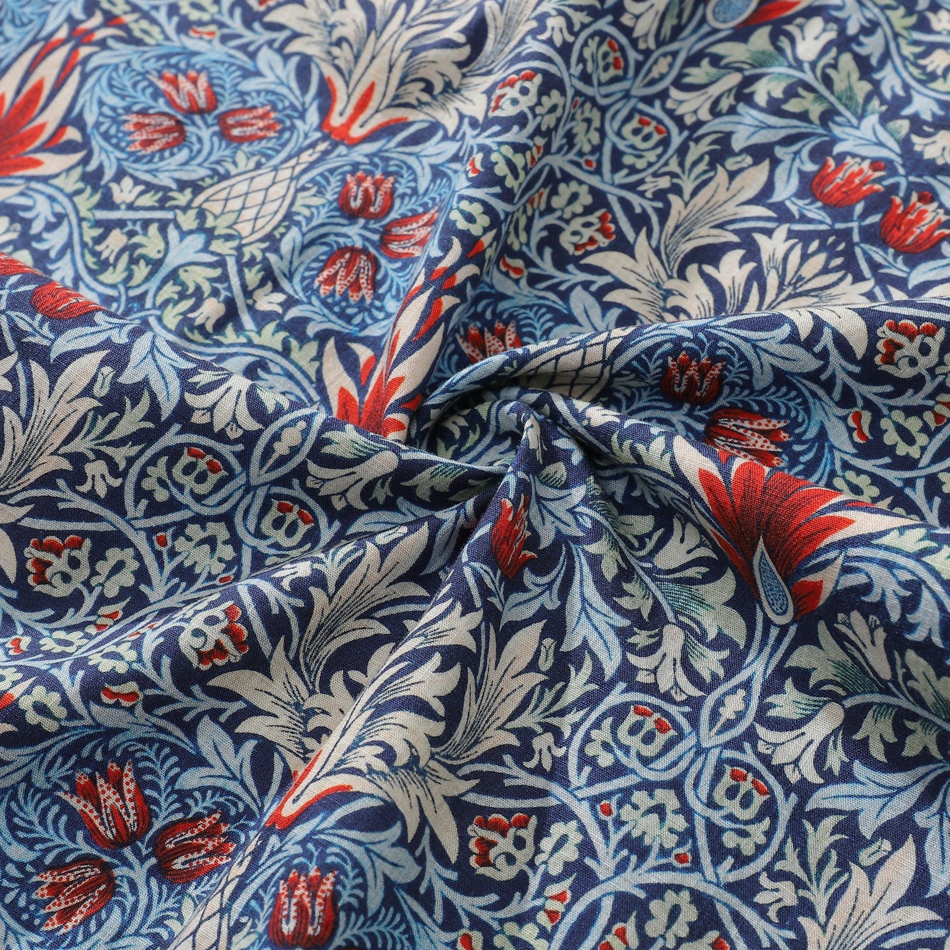 Snakehead Print Men's Designer Short Sleeve Cotton Aloha Shirt