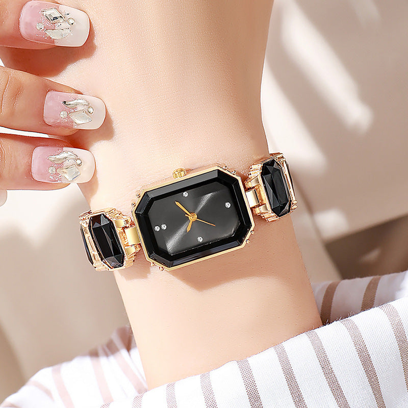 Womens Watch Colorful Emerald Green Luxurious And Understated
