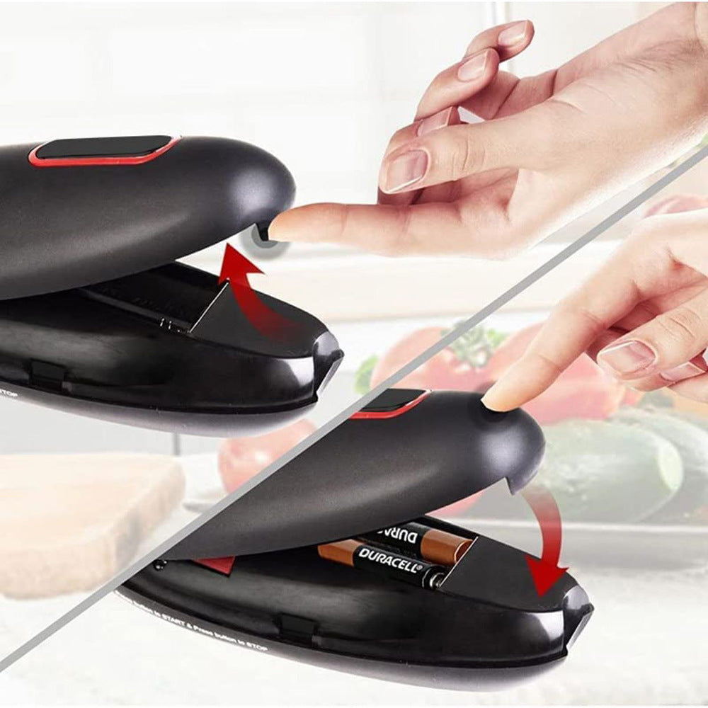 Automatic Electric Can Opener - Hands-Free Kitchen Gadget