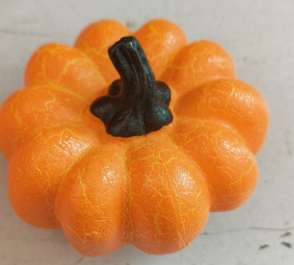 LED Halloween Pumpkin Lantern Realistic Resin Candle Lamp Decor