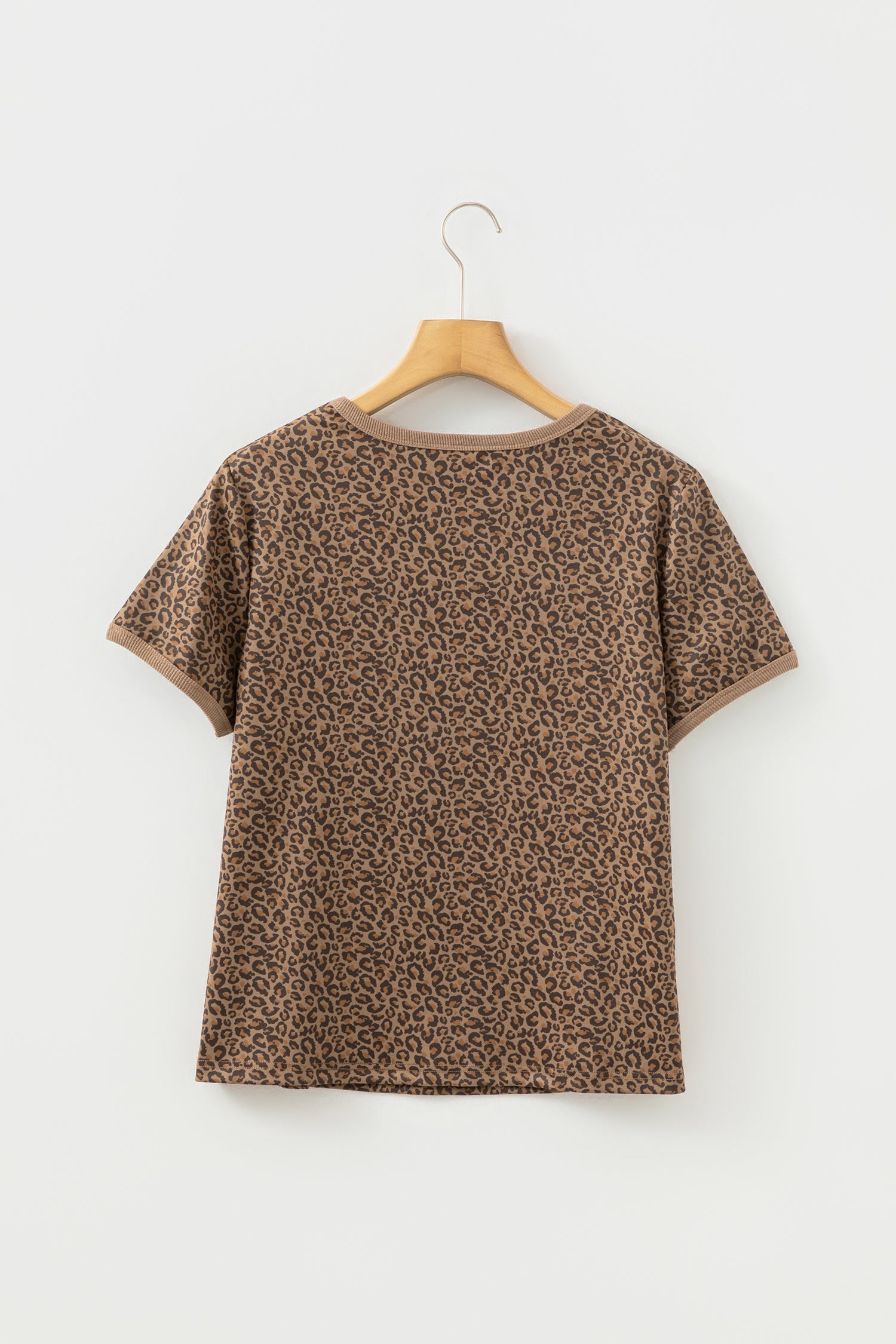 Leopard Fierce Crew Neck T-Shirt