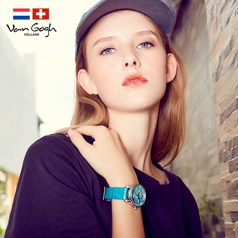 Van Gogh Almond Blossom Series Women's Quartz Watch
