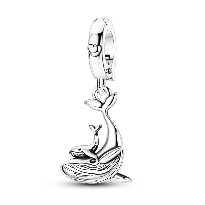Marine-Style Conch Shell and Starfish Pendant Jewelry Collection