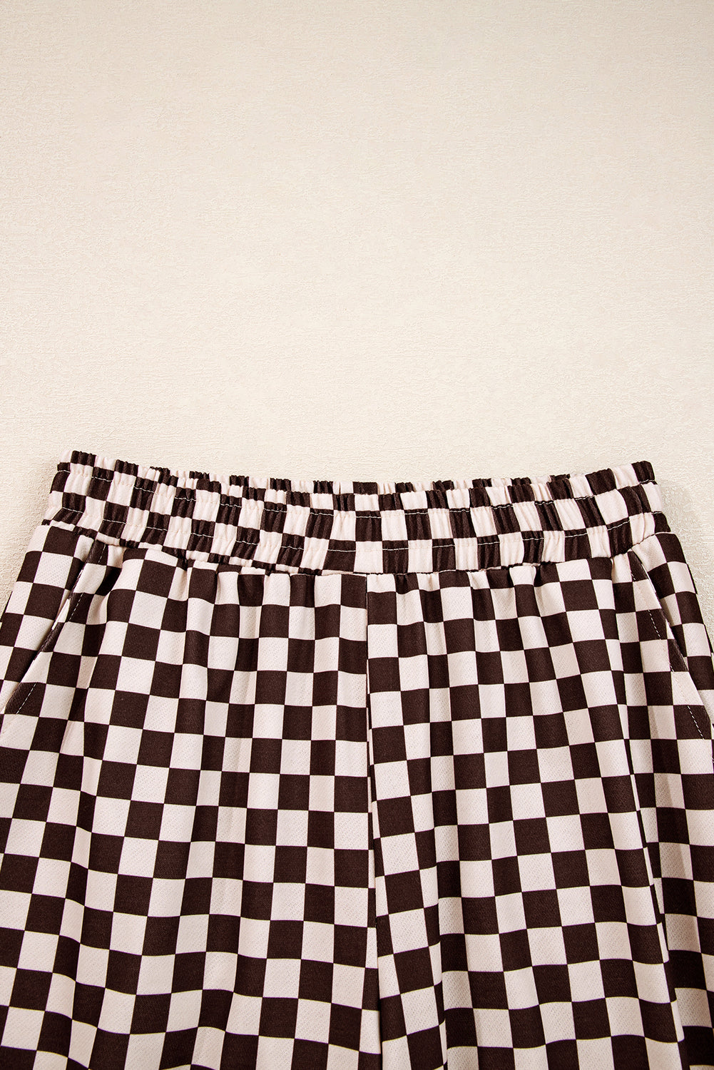 Checker Top and Pants Set