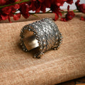 Handcrafted Mominos Fashion Joharkamal oxidised silver-plated bracelet with ghungroo details