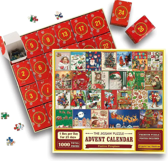 Nativity Scene Jigsaw Puzzle Advent Calendar Game