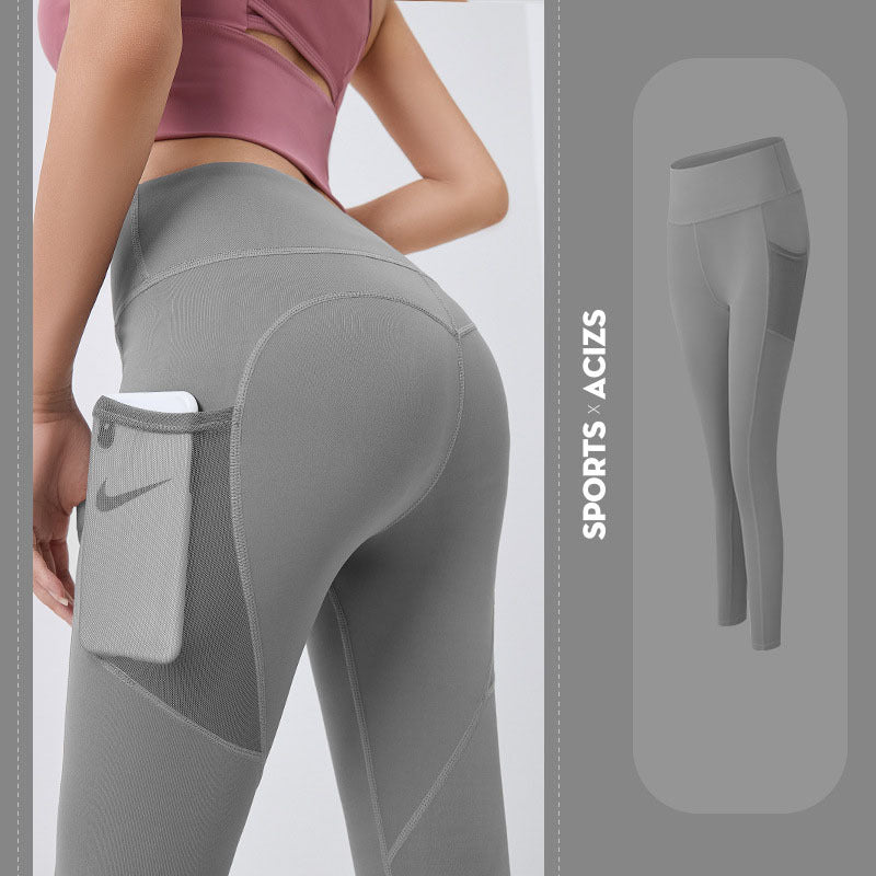 Women's High-Waisted Yoga Leggings with Pockets