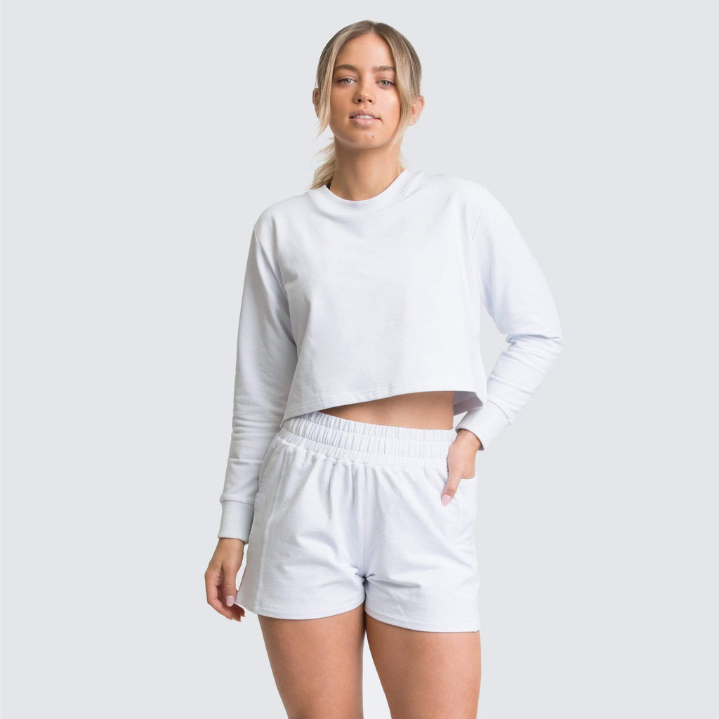 Custom Yoga Set with Loose Hoodie and Shorts (2 Pieces)