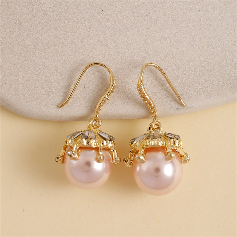 Niche Vintage French-style Drop Earrings Chic And Stylish Ear Hooks