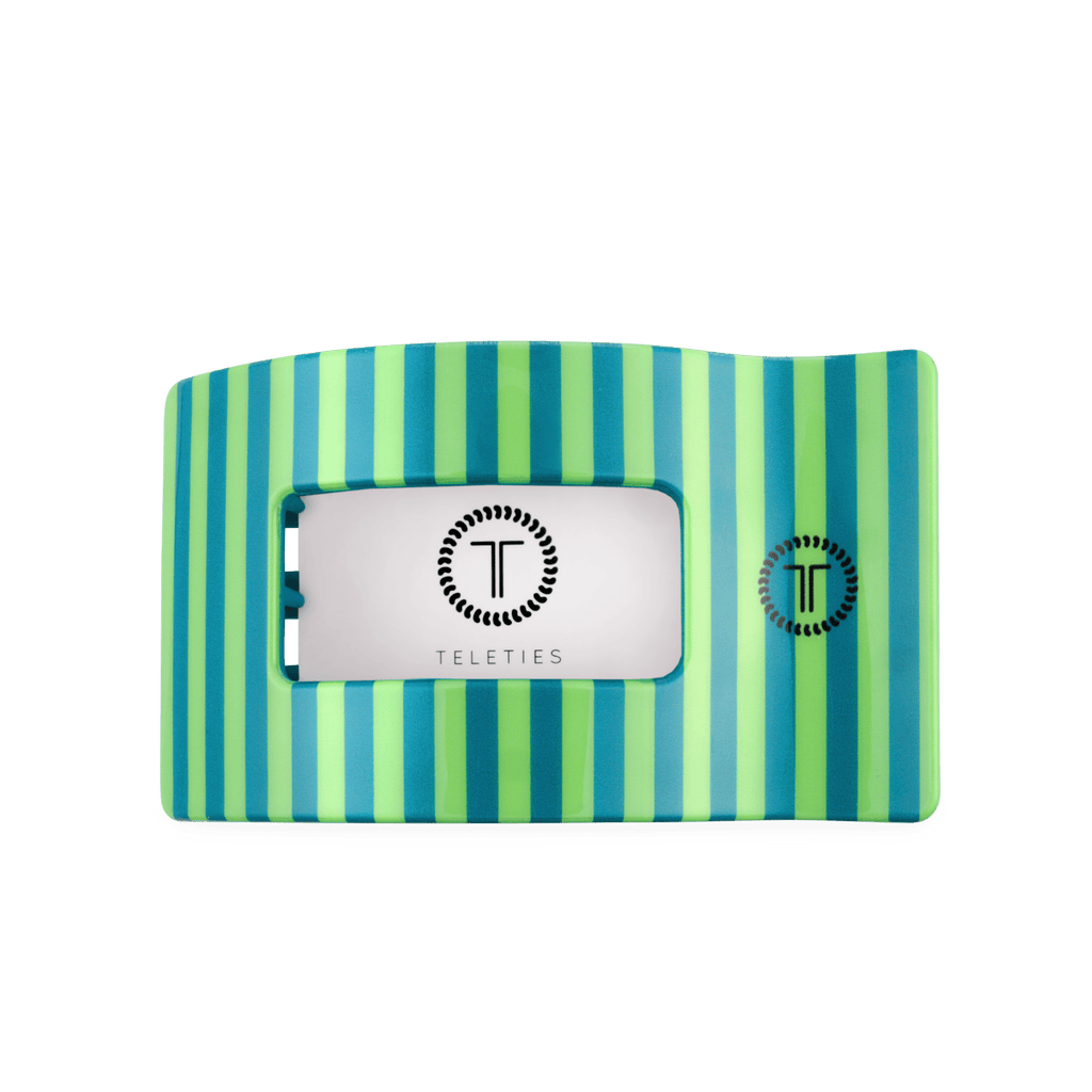 Cabana Cutie Large Flat Rectangle Hair Clip for Secure Hold