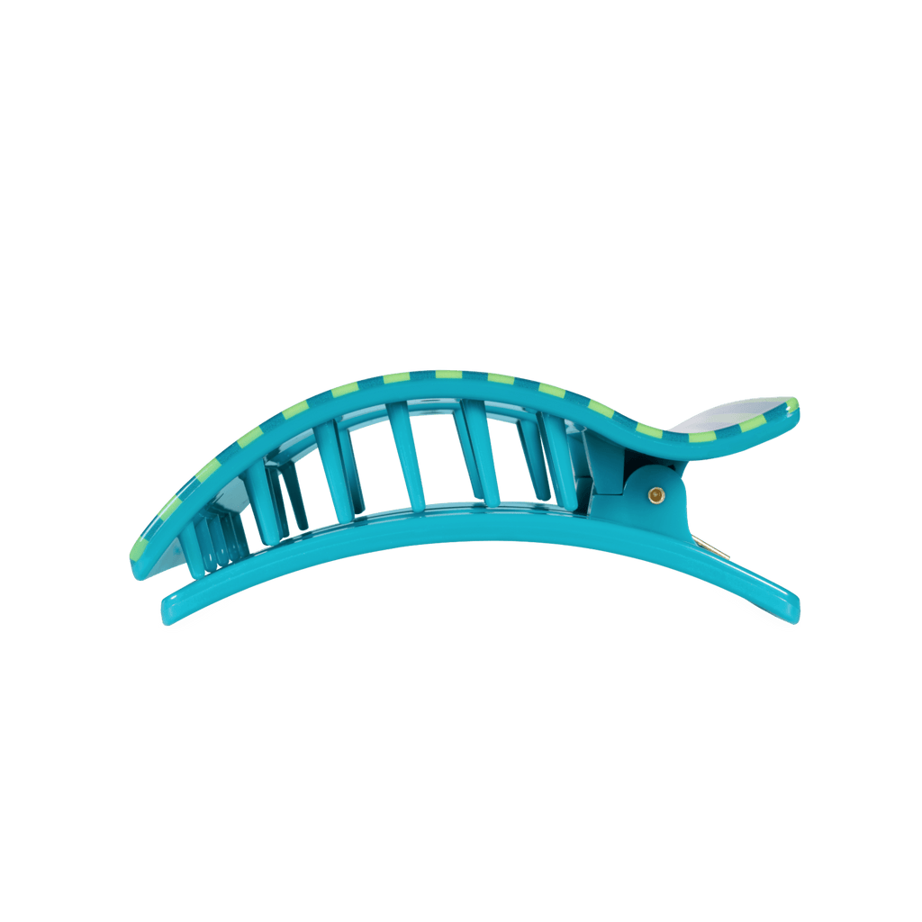 Cabana Cutie Large Flat Rectangle Hair Clip for Secure Hold