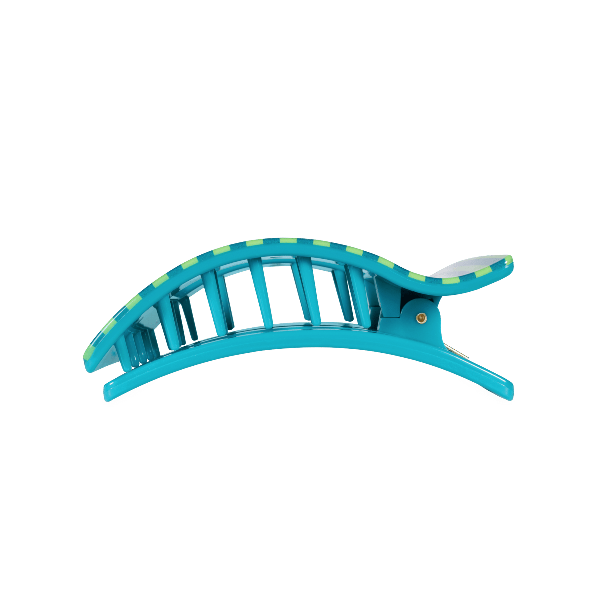 Cabana Cutie Large Flat Rectangle Hair Clip for Secure Hold