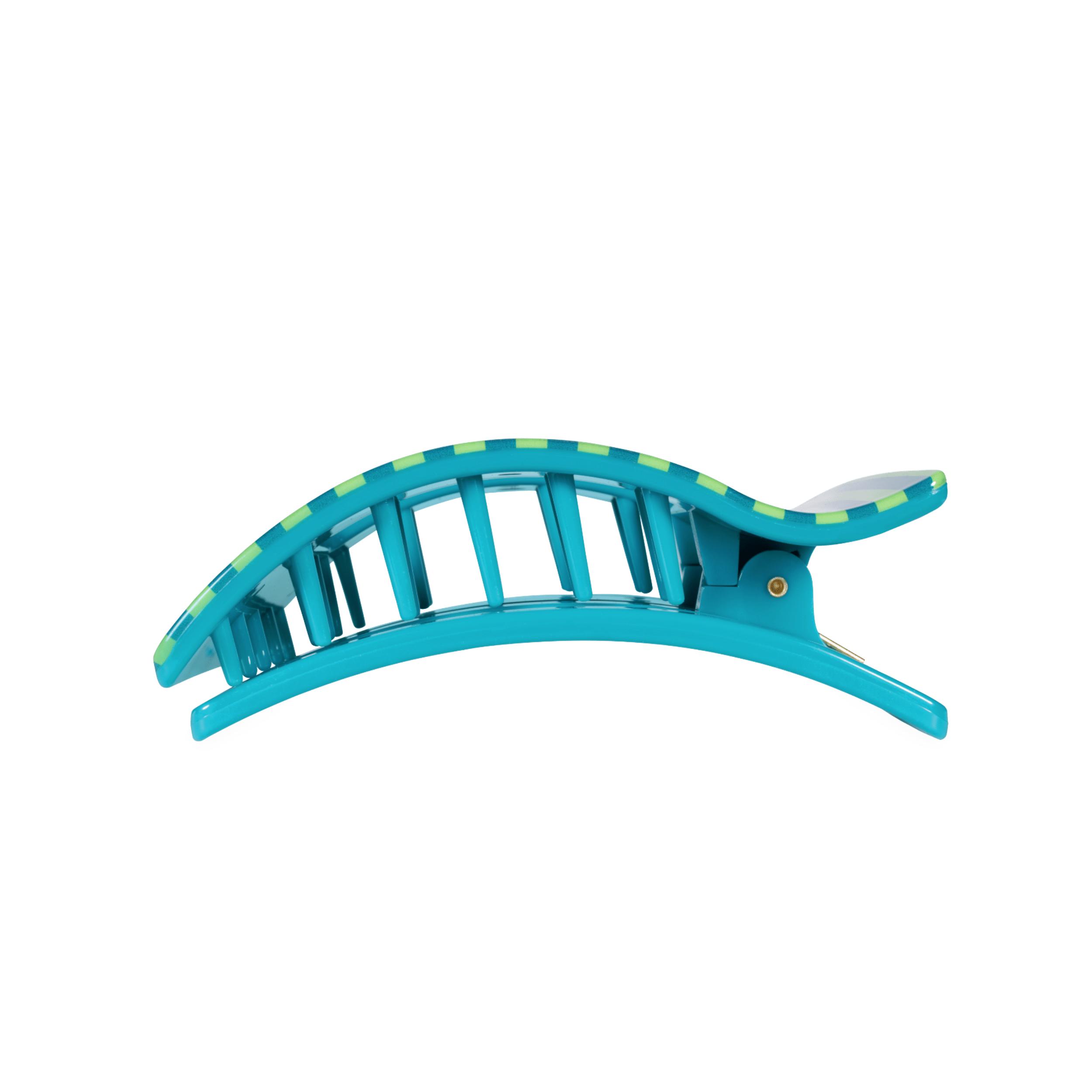 Cabana Cutie Large Flat Rectangle Hair Clip for Secure Hold