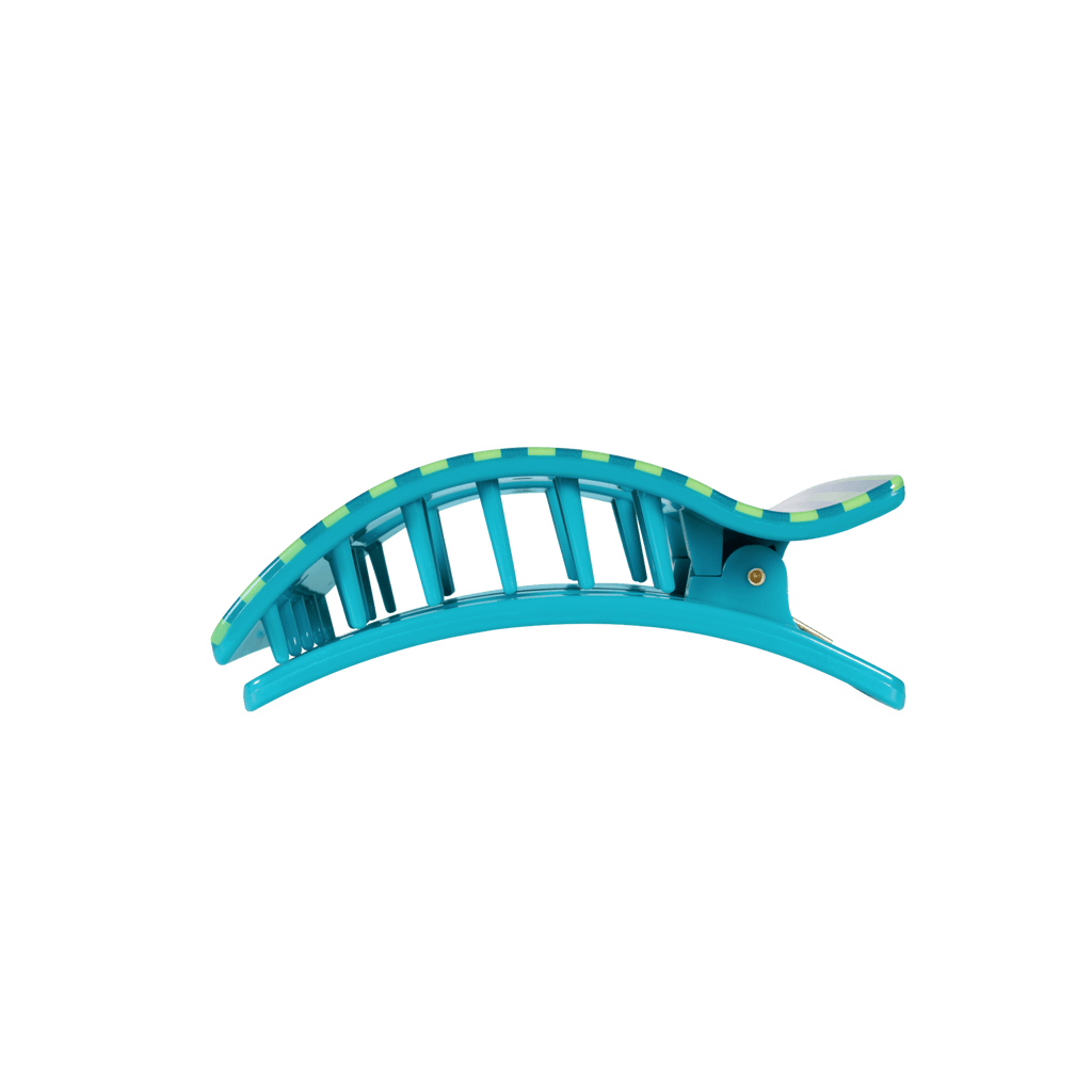 Cabana Cutie Medium Flat Rectangle Hair Clip for Comfortable Hold