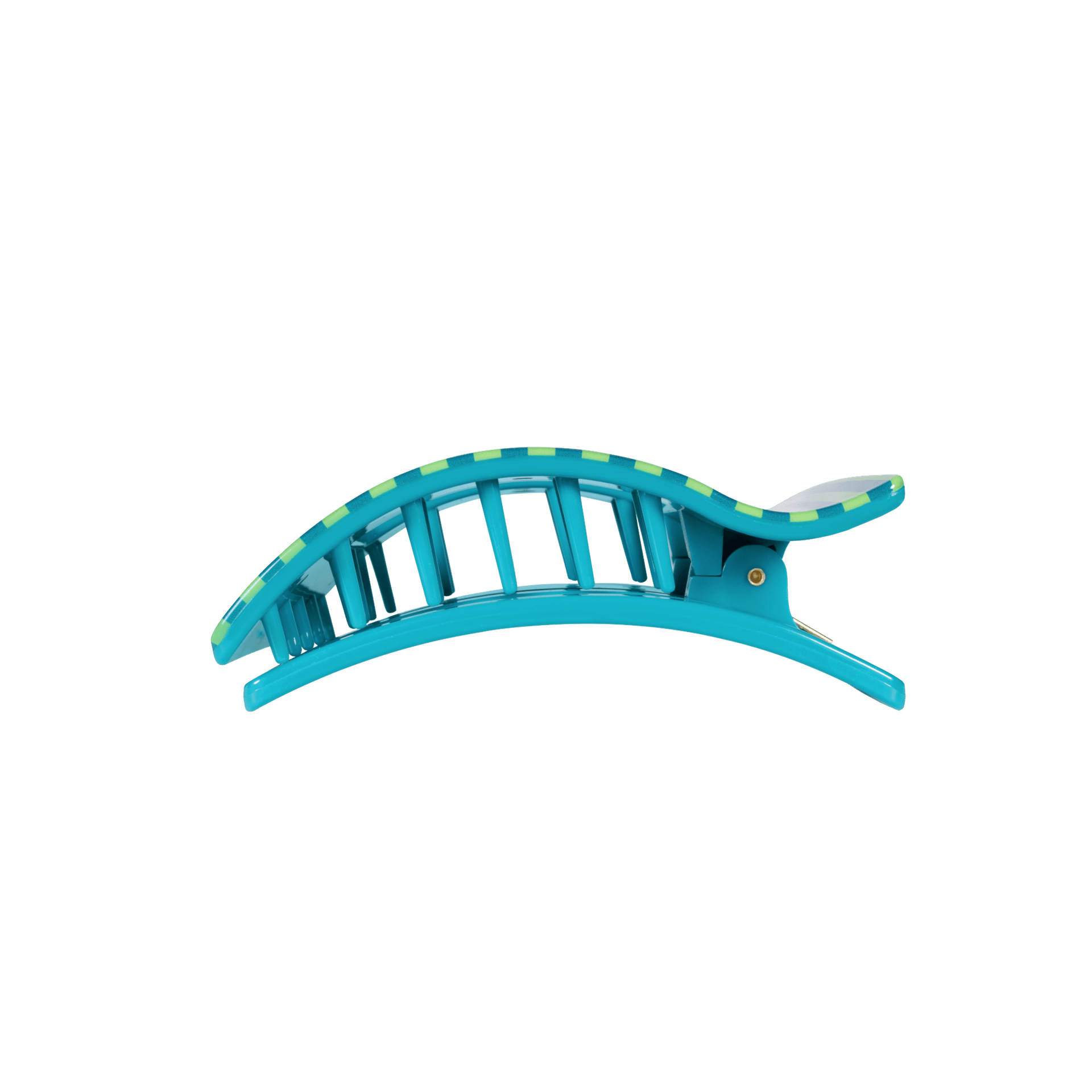 Cabana Cutie Medium Flat Rectangle Hair Clip for Comfortable Hold