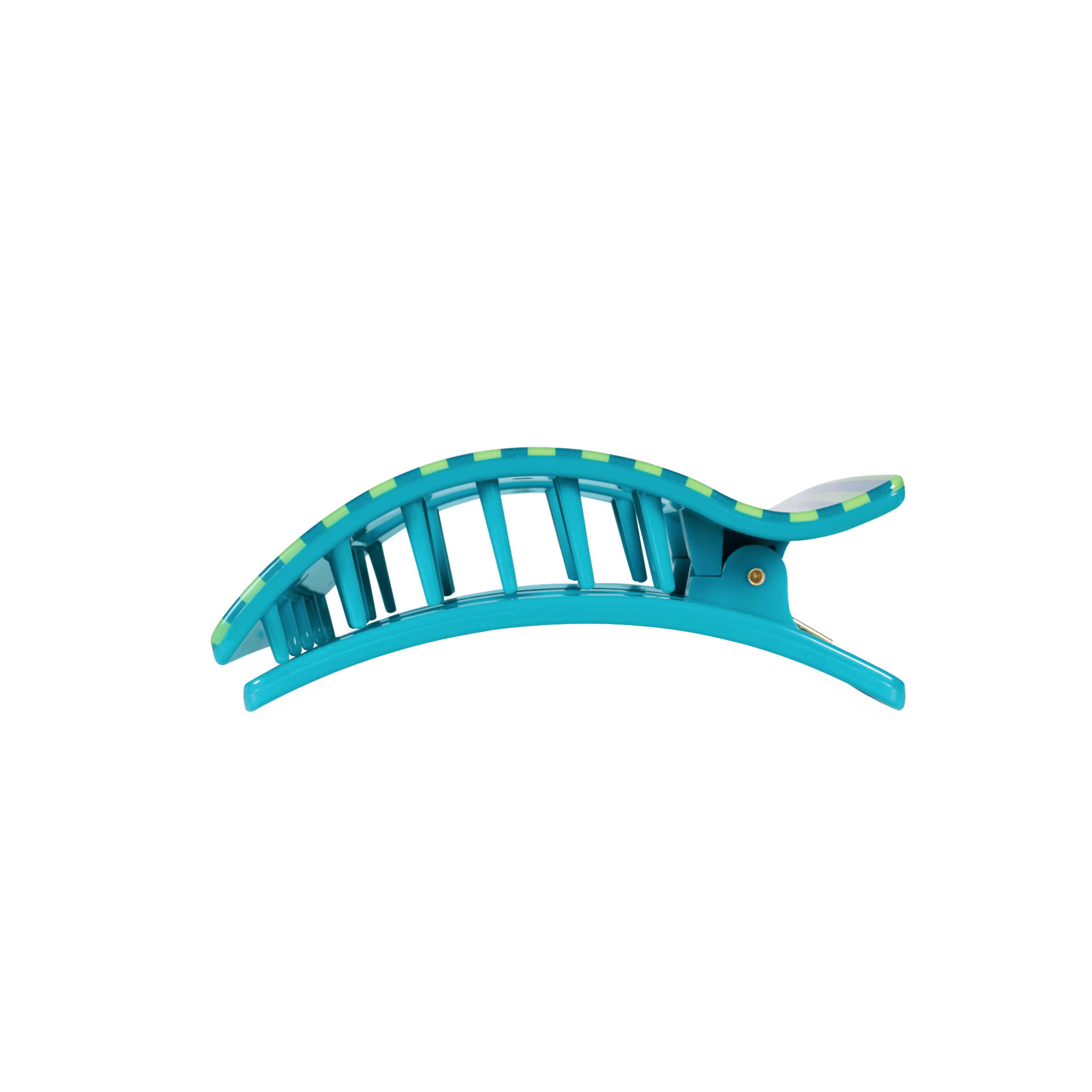Cabana Cutie Medium Flat Rectangle Hair Clip for Comfortable Hold