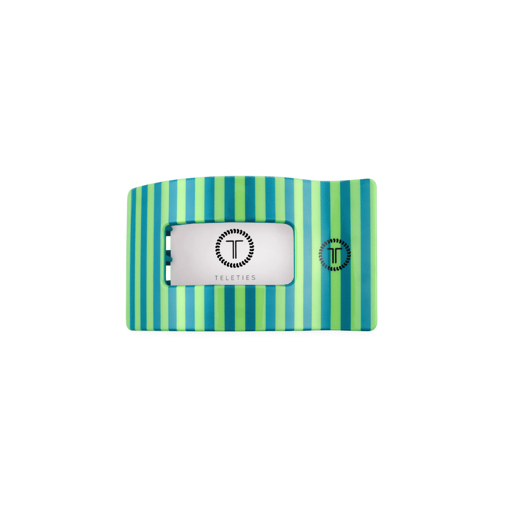 Cabana Cutie Small Flat Rectangle Hair Clip for Comfortable Hold