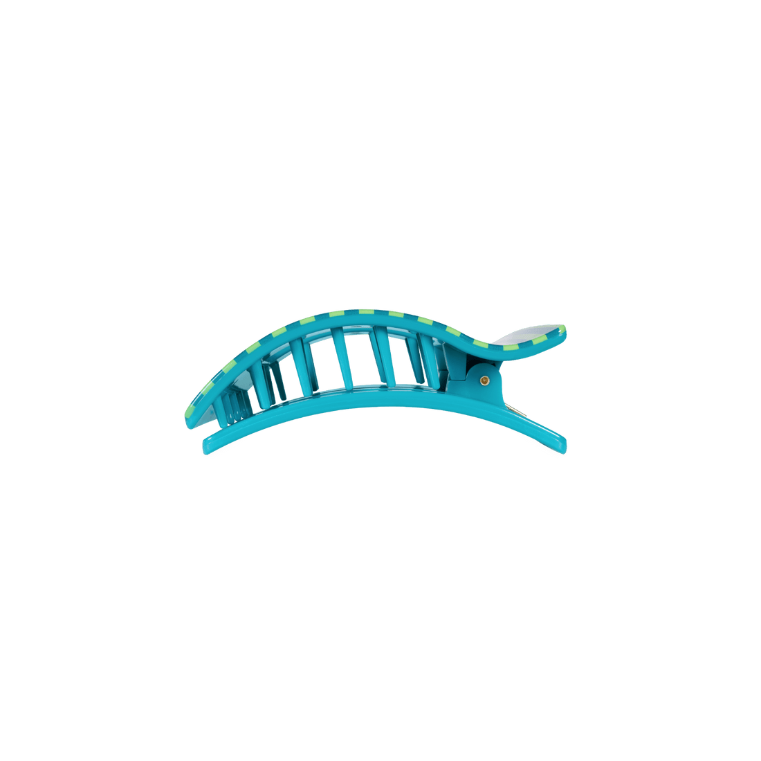 Cabana Cutie Small Flat Rectangle Hair Clip for Comfortable Hold