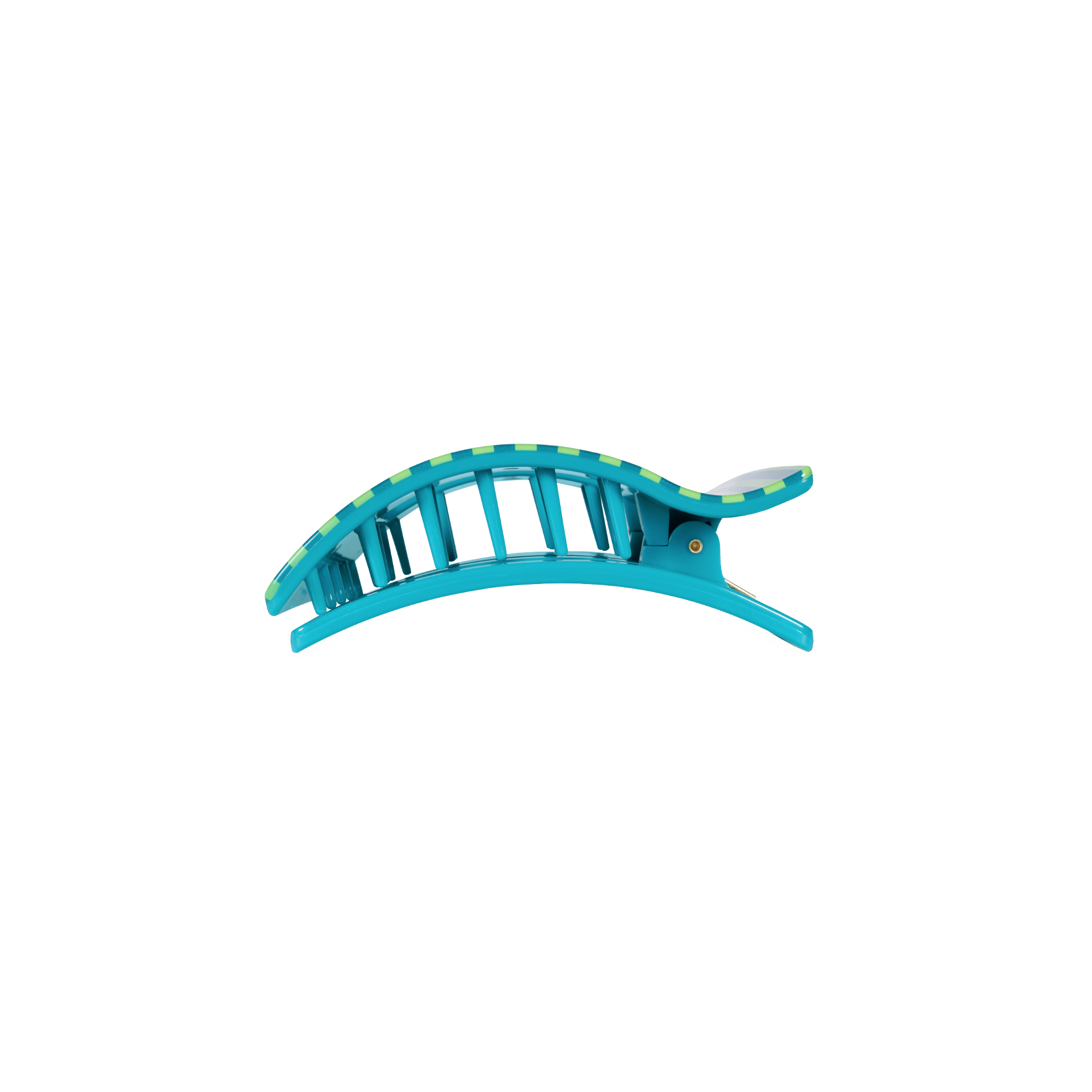 Cabana Cutie Small Flat Rectangle Hair Clip for Comfortable Hold