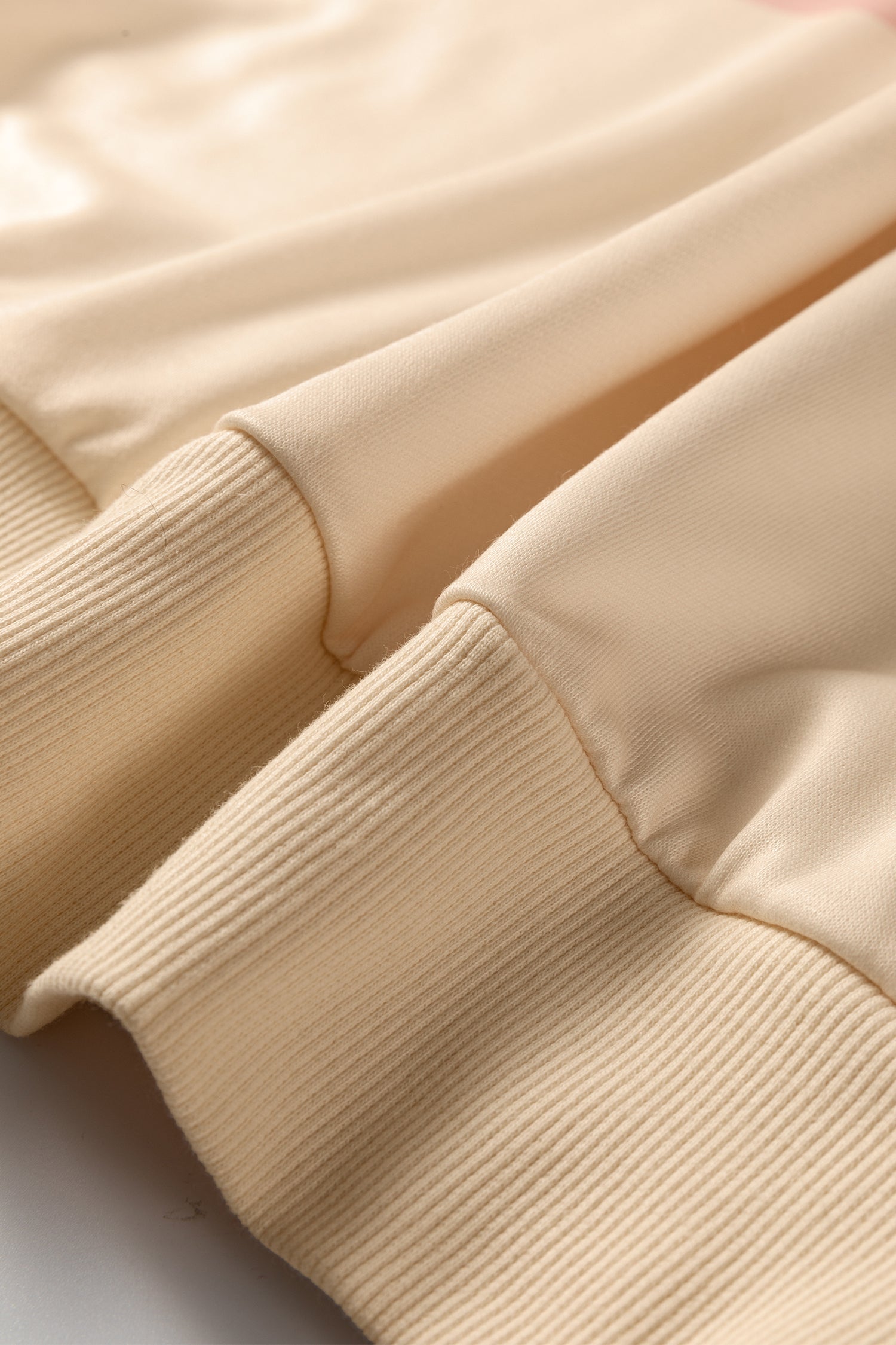 Women's Puff Sleeve Pullover with Cream and Striped Detail - Image 6