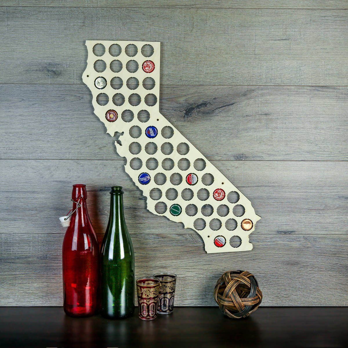 California Beer Cap Map